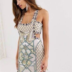ASOS Moroccan Homecoming/Prom Mini Dress